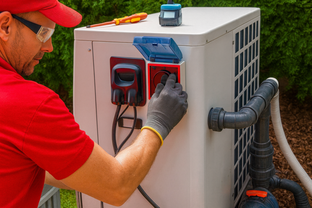 tecnico bomba de calor piscina